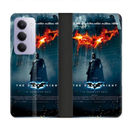 Housse cuir portefeuille Pour Xiaomi Redmi 15 5G The Dark Night