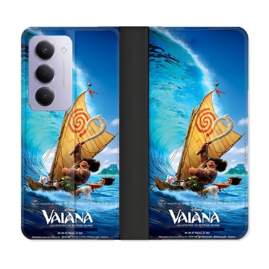 Housse cuir portefeuille Pour Xiaomi Redmi 15 5G Vaiana