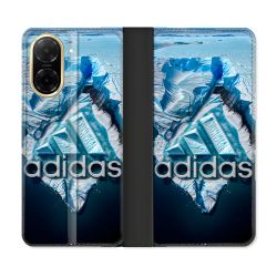 Housse cuir portefeuille Pour Xiaomi Redmi A5 Adidas Iceberg