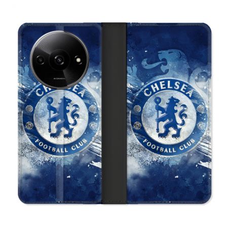 Housse cuir portefeuille Pour Xiaomi Redmi A3 Foot Chelsea