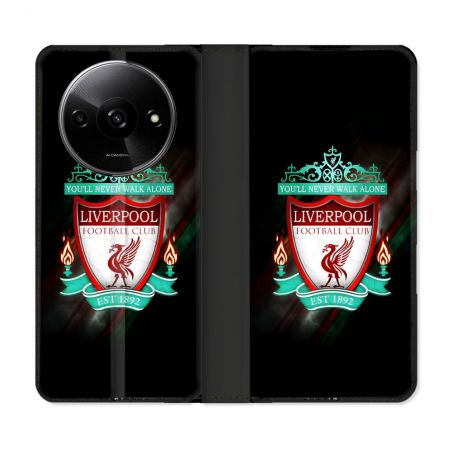 Housse cuir portefeuille Pour Xiaomi Redmi A3 Foot Liverpool