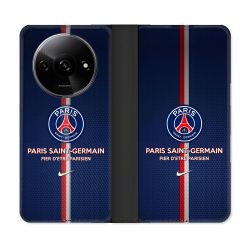 Housse cuir portefeuille Pour Xiaomi Redmi A3 Foot PSG Fier
