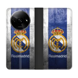 Housse cuir portefeuille Pour Xiaomi Redmi A3 Foot Real Madrid