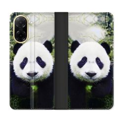 Housse cuir portefeuille Pour Xiaomi Redmi A5 Animal Panda Color