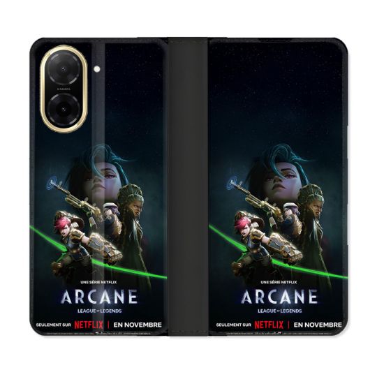 Housse cuir portefeuille Pour Xiaomi Redmi A5 Arcane Affiche