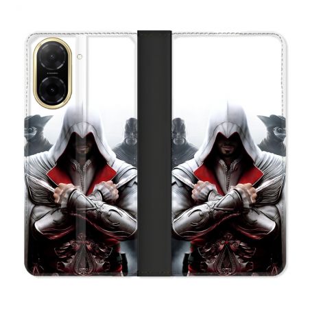 Housse cuir portefeuille Pour Xiaomi Redmi A5 Assassin Creed Mask