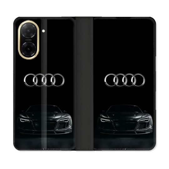 Housse cuir portefeuille Pour Xiaomi Redmi A5 Audi