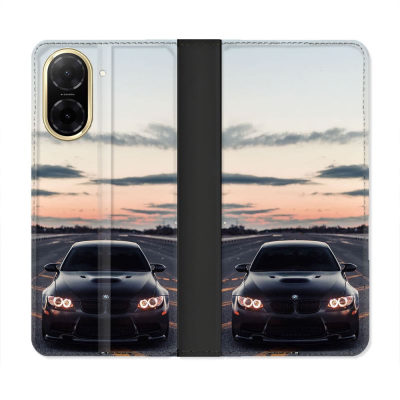 Housse cuir portefeuille Pour Xiaomi Redmi A5 BMW Serie