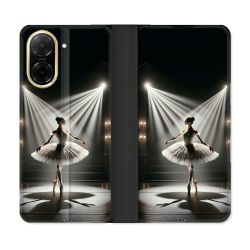 Housse cuir portefeuille Pour Xiaomi Redmi A5 Danseuse Lumière