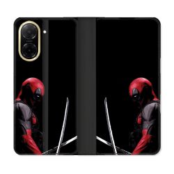 Housse cuir portefeuille Pour Xiaomi Redmi A5 Deadpool Epee