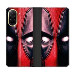 Housse cuir portefeuille Pour Xiaomi Redmi A5 Deadpool Yeux