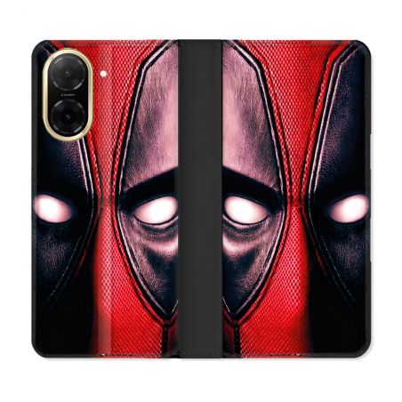 Housse cuir portefeuille Pour Xiaomi Redmi A5 Deadpool Yeux