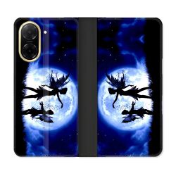 Housse cuir portefeuille Pour Xiaomi Redmi A5 Fantastique Fee Lune