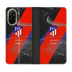 Housse cuir portefeuille Pour Xiaomi Redmi A5 Foot Athletico Madrid