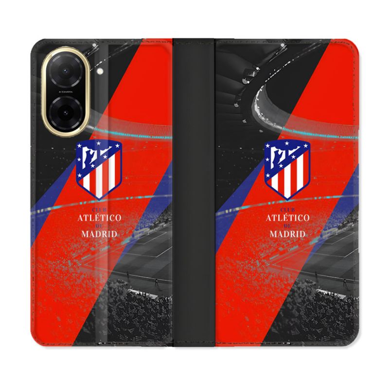 Housse cuir portefeuille Pour Xiaomi Redmi A5 Foot Athletico Madrid