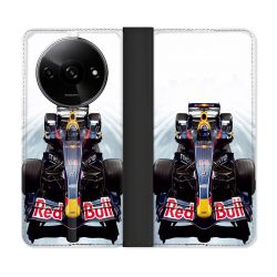 Housse cuir portefeuille Pour Xiaomi Redmi A3 Formule 1 F1 Red Bull