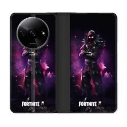 Housse cuir portefeuille Pour Xiaomi Redmi A3 Fortnite Raven