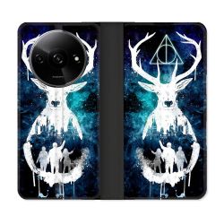 Housse cuir portefeuille Pour Xiaomi Redmi A3 Harry Potter Patronome