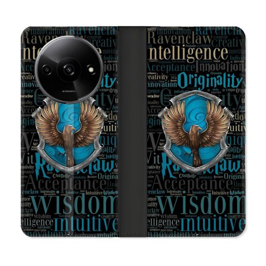 Housse cuir portefeuille Pour Xiaomi Redmi A3 Harry Potter Serdaigle