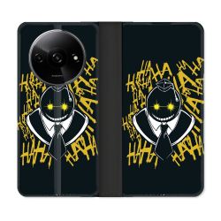 Housse cuir portefeuille Pour Xiaomi Redmi A3 Manga Assassination Classroom Kuro Noir
