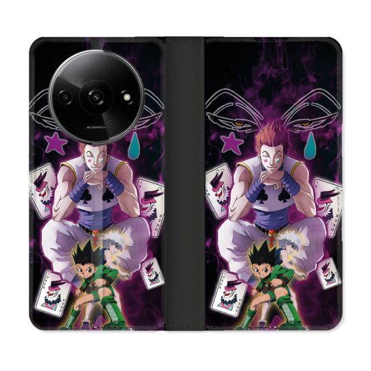 Housse cuir portefeuille Pour Xiaomi Redmi A3 Manga Hunter X Hunter Hisoka