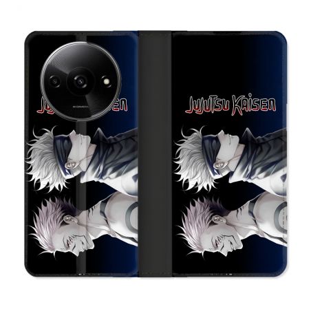 Housse cuir portefeuille Pour Xiaomi Redmi A3 Manga Jujutsu Kaisen