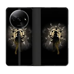 Housse cuir portefeuille Pour Xiaomi Redmi A3 Manga Naruto Sage