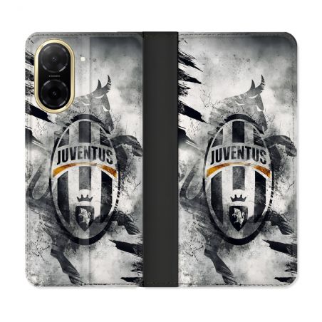 Housse cuir portefeuille Pour Xiaomi Redmi A5 Foot Juventus Turin