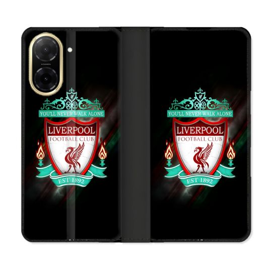 Housse cuir portefeuille Pour Xiaomi Redmi A5 Foot Liverpool