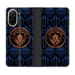 Housse cuir portefeuille Pour Xiaomi Redmi A5 Foot Manchester City