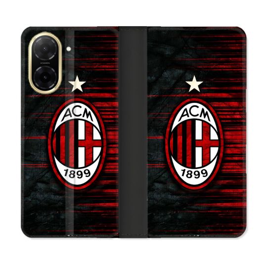 Housse cuir portefeuille Pour Xiaomi Redmi A5 Foot Milan AC
