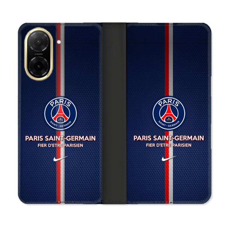 Housse cuir portefeuille Pour Xiaomi Redmi A5 Foot PSG Fier