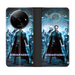 Housse cuir portefeuille Pour Xiaomi Redmi A3 Matrix Affiche