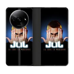 Housse cuir portefeuille Pour Xiaomi Redmi A3 Musique Jul Signe