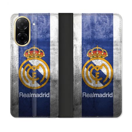 Housse cuir portefeuille Pour Xiaomi Redmi A5 Foot Real Madrid