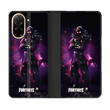 Housse cuir portefeuille Pour Xiaomi Redmi A5 Fortnite Raven