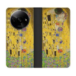 Housse cuir portefeuille Pour Xiaomi Redmi A3 Peinture Le Baiser