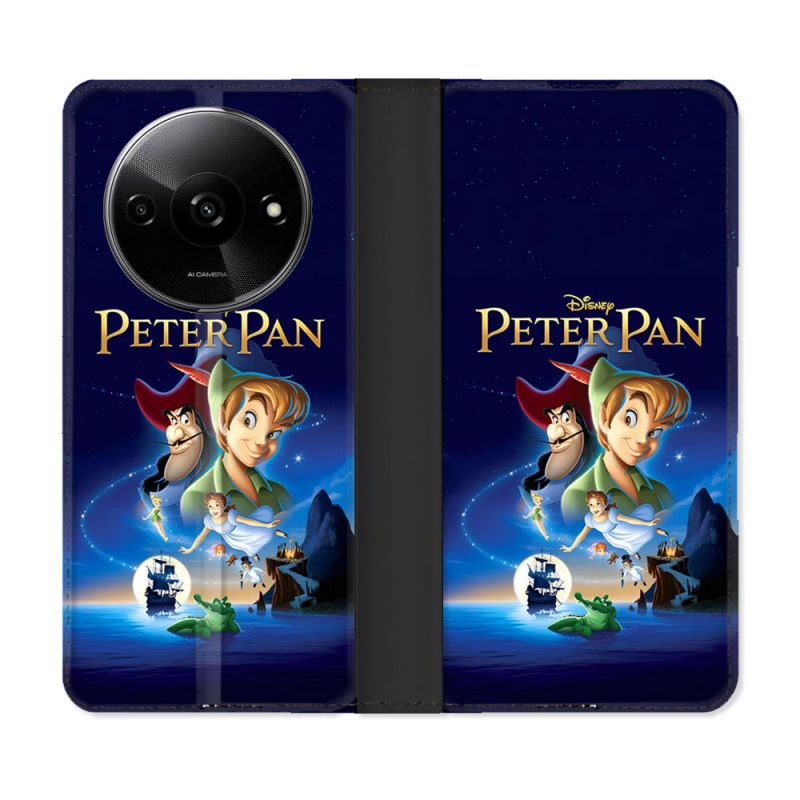 Housse cuir portefeuille Pour Xiaomi Redmi A3 Peter Pan Affiche