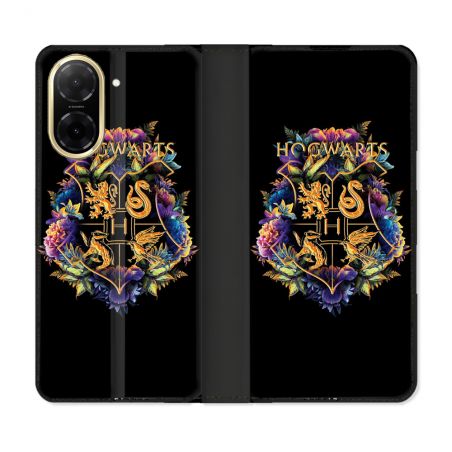 Housse cuir portefeuille Pour Xiaomi Redmi A5 Harry Potter Hogwarts