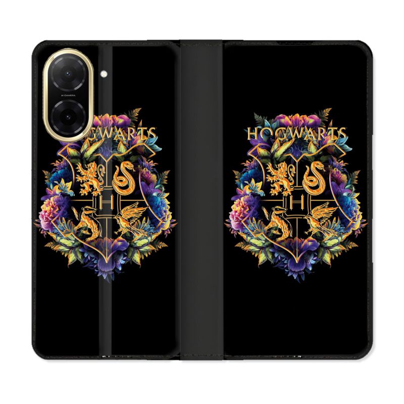 Housse cuir portefeuille Pour Xiaomi Redmi A5 Harry Potter Hogwarts