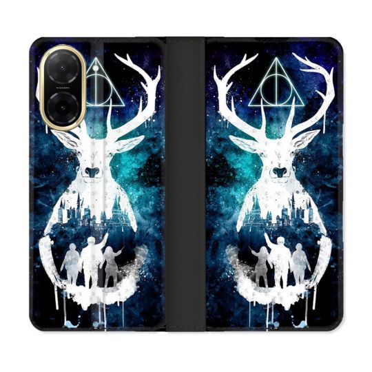 Housse cuir portefeuille Pour Xiaomi Redmi A5 Harry Potter Patronome