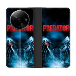 Housse cuir portefeuille Pour Xiaomi Redmi A3 Predator Affiche