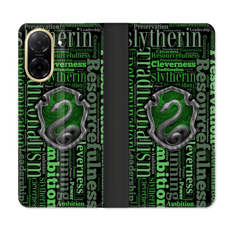 Housse cuir portefeuille Pour Xiaomi Redmi A5 Harry Potter Serpentar