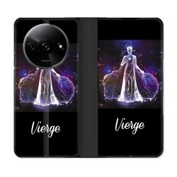 Housse cuir portefeuille Pour Xiaomi Redmi A3 Signe Zodiaque 2 Vierge