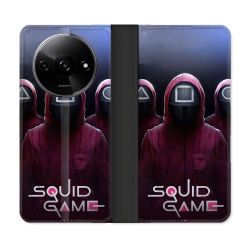 Housse cuir portefeuille Pour Xiaomi Redmi A3 Squid Game