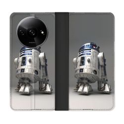 Housse cuir portefeuille Pour Xiaomi Redmi A3 Star Wars - R2D2