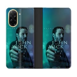 Housse cuir portefeuille Pour Xiaomi Redmi A5 John Wick