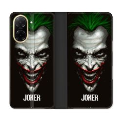 Housse cuir portefeuille Pour Xiaomi Redmi A5 Joker Noir