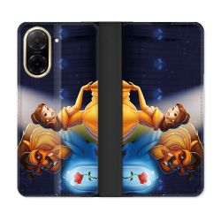 Housse cuir portefeuille Pour Xiaomi Redmi A5 La Belle et La Bête