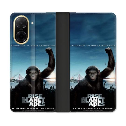 Housse cuir portefeuille Pour Xiaomi Redmi A5 La Planete Des Singes